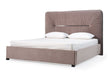 VIG Furniture - Modrest Duke Modern Grey Velvet & Black Gun Chrome Bed - VGVCBD1903-GRY-Q - GreatFurnitureDeal