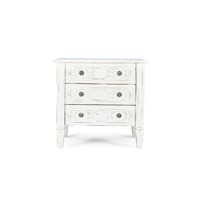 Bramble - Dauphine 3 Drawer Nightstand - BR-75916