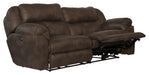 Catnapper - Ferrington Power Headrest Power Lay Flat Reclining Sofa in Dusk - 61891-Dusk - GreatFurnitureDeal