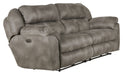 Catnapper - Ferrington Power Headrest Power Lumbar 2 Piece Power Reclining Sofa Set in Steel - 761891-2SET-STEEL - GreatFurnitureDeal