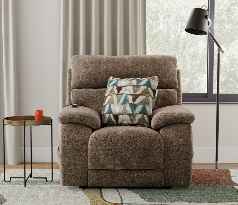 Catnapper - Joya Power Headrest Power Lay Flat Recliner w/CR3 Heat/Massage/Lumbar/Zero Gravity - 762820-7-MUSH - GreatFurnitureDeal