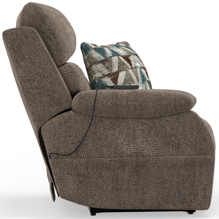 Catnapper - Joya Power Headrest Power Lay Flat Recliner w/CR3 Heat/Massage/Lumbar/Zero Gravity - 762820-7-MUSH - GreatFurnitureDeal