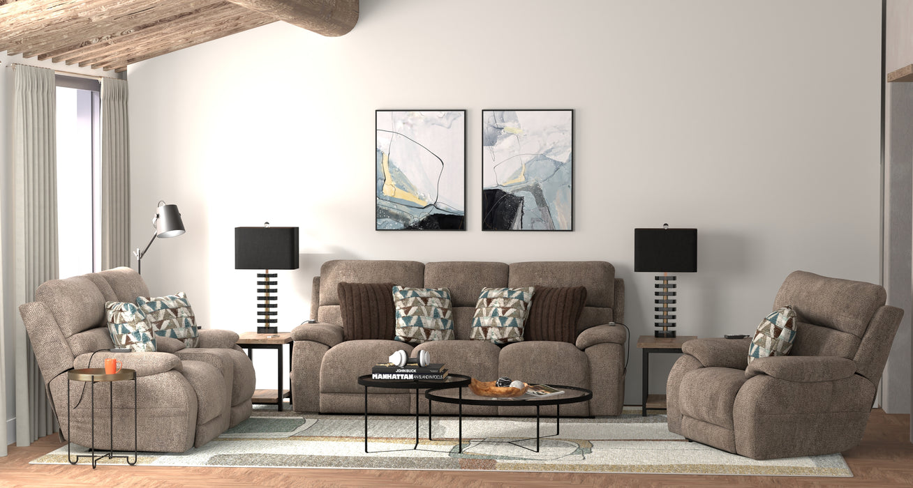 Catnapper - Joya Power Headrest Power Lay Flat Recliner w/CR3 Heat/Massage/Lumbar/Zero Gravity - 762820-7-MUSH - GreatFurnitureDeal