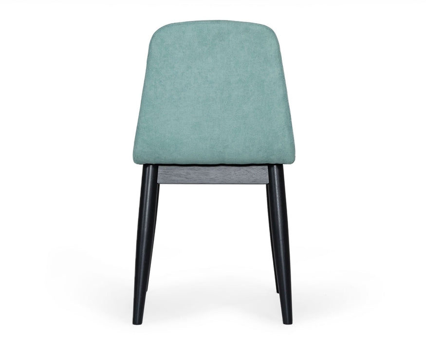 VIG Furniture - Modrest Lomeli Modern Blue Dining Chair (Set of 2) - VGMA-MI-860-CH - GreatFurnitureDeal