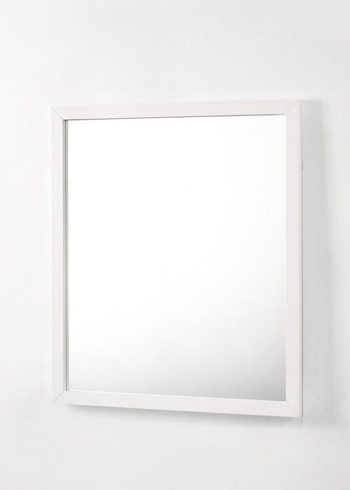 VIG Furniture - Modrest Bryan Modern White Mirror - VGMABR-82-WHT-MIR - GreatFurnitureDeal