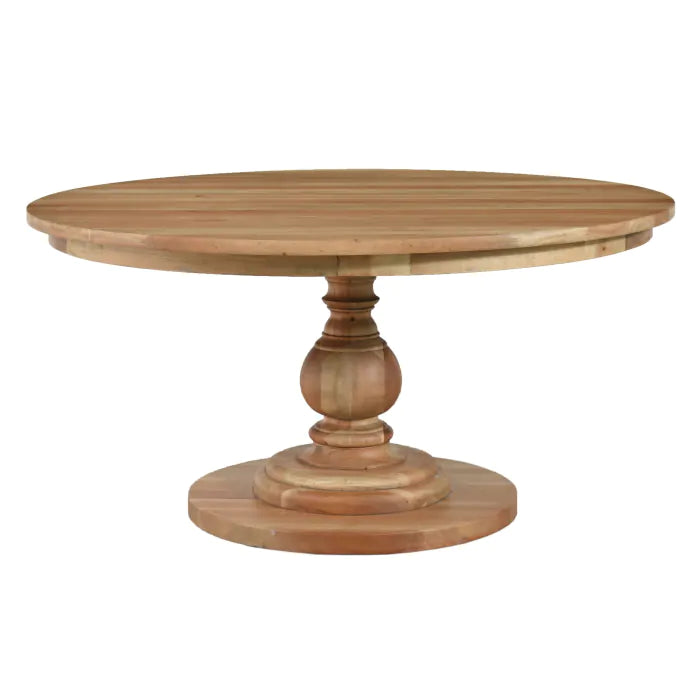 Bramble - Goucho Round Dining Table 60'' in Fruitwood - 76328FRW----- - GreatFurnitureDeal