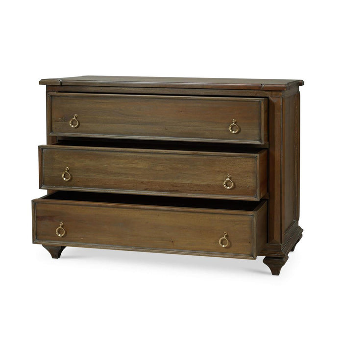 Bramble - Soho 3 Drawer Dresser in Straw Wash - 76371STW-----