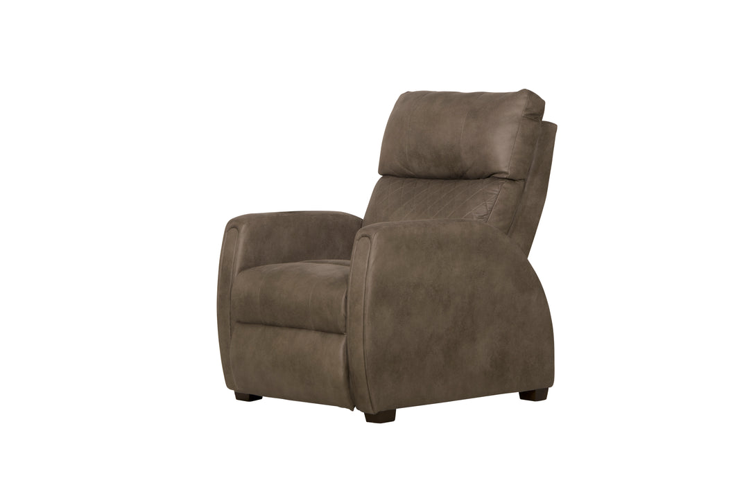 Catnapper - Relaxer Power Headrest Power Lay Flat Recliner in Taupe - 764106-7-TAUPE - GreatFurnitureDeal