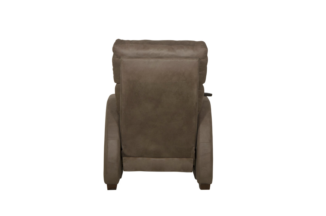 Catnapper - Relaxer Power Headrest Power Lay Flat Recliner in Taupe - 764106-7-TAUPE - GreatFurnitureDeal