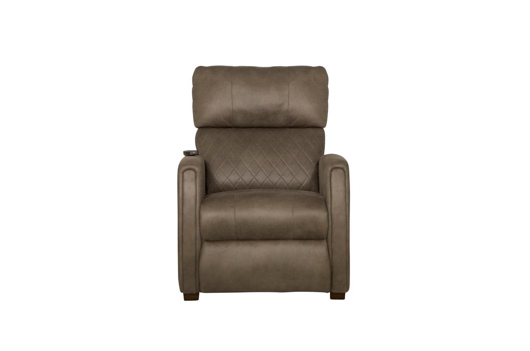 Catnapper - Relaxer Power Headrest Power Lay Flat Recliner in Taupe - 764106-7-TAUPE - GreatFurnitureDeal