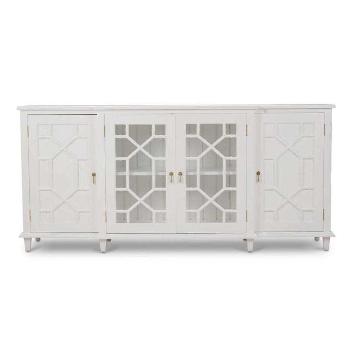 Bramble - Grosvenor Credenza in True White - 76423TRW-----