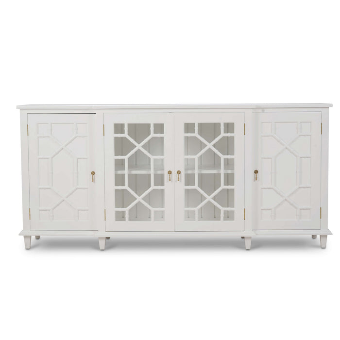 Bramble - Grosvenor Credenza in True White Paint - 76423TRW----- - GreatFurnitureDeal