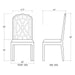 Bramble - Regent Dining Chair - Set of 2- BR-76428 - GreatFurnitureDeal