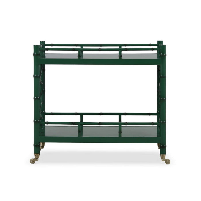 Bramble - Grosvenor Drinks Trolley in Jade Green - 76433JGR-----