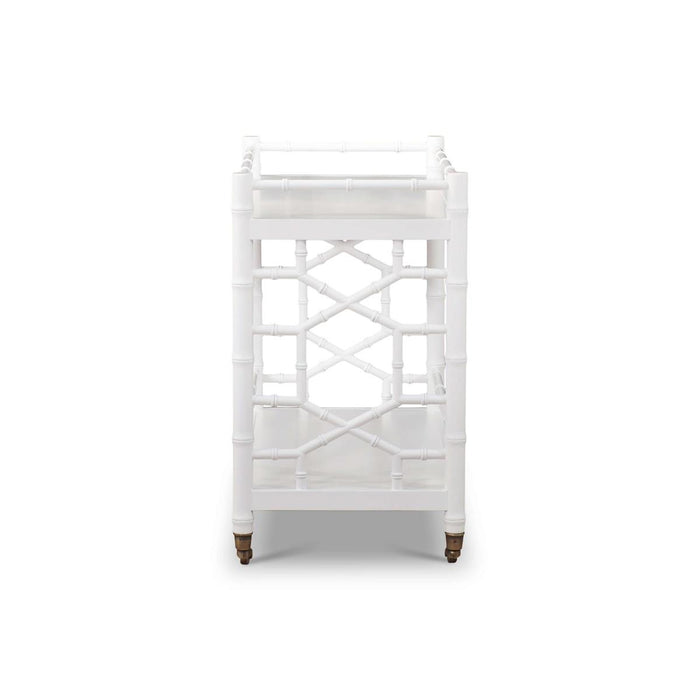 Bramble - Grosvenor Drinks Trolley in True White - 76433TRW----- - GreatFurnitureDeal