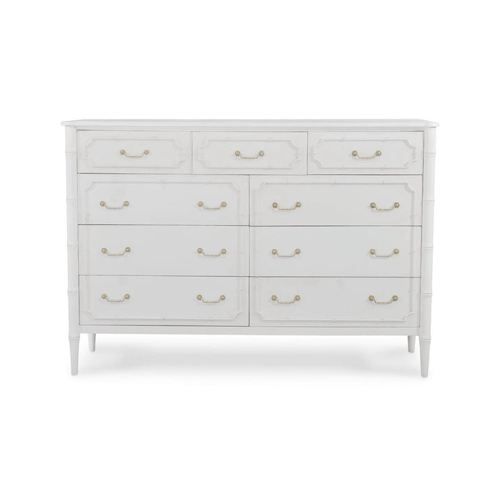 Bramble - Chelsea Large 9 Drawer Dresser in Architectural White - 76434HRW----LDT