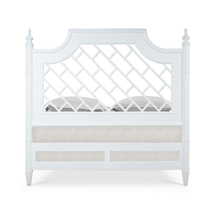 Bramble - Chelsea Queen Bed in Architectural White - 76436HRW----LDT