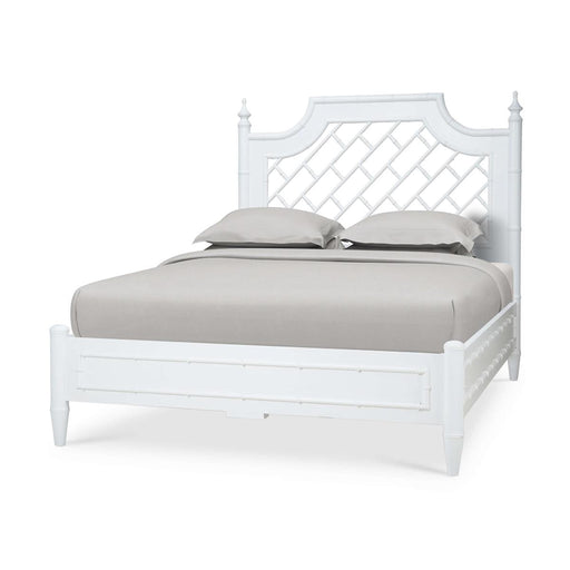Bramble - Chelsea Queen Bed in Architectural White - 76436HRW----LDT - GreatFurnitureDeal