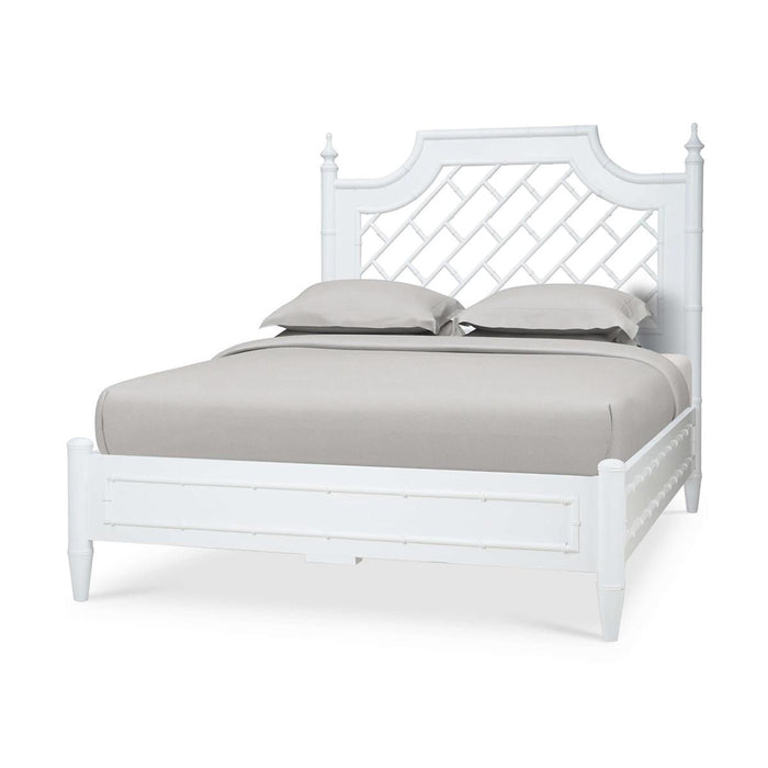 Bramble - Chelsea Queen Bed in Architectural White - 76436HRW----LDT