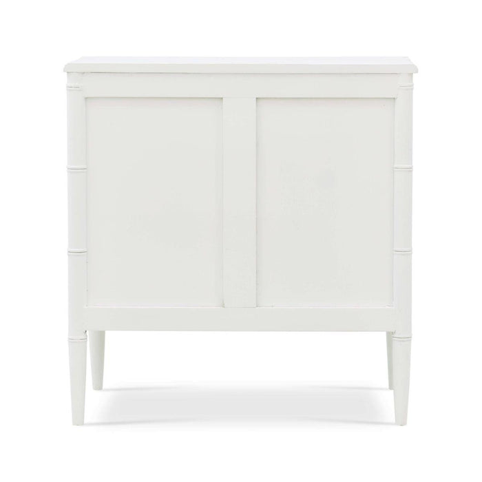 Bramble - Chelsea 3 Drawer Bedside Table in Architectural White - 76437HRW----LDT
