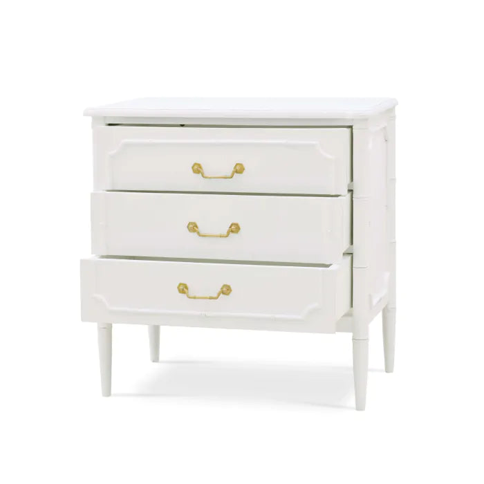 Bramble - Chelsea 3 Drawer Bedside - 76437HRW----LDT - GreatFurnitureDeal