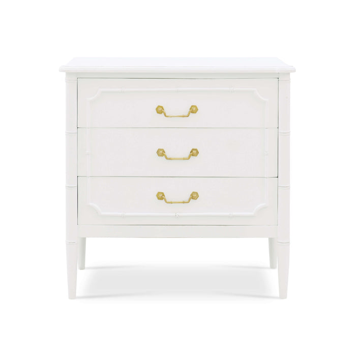 Bramble - Chelsea 3 Drawer Bedside - BR-76437 - GreatFurnitureDeal