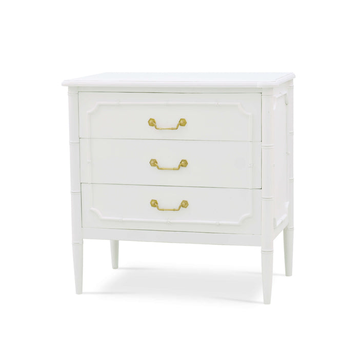 Bramble - Chelsea 3 Drawer Bedside - BR-76437 - GreatFurnitureDeal