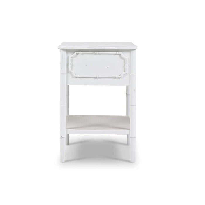 Bramble - Chelsea End Table in Architectural White - 76438HRW----LDT - GreatFurnitureDeal