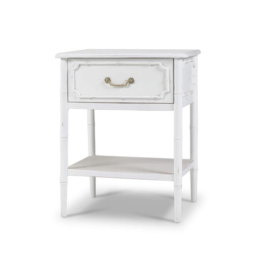 Bramble - Chelsea End Table in Architectural White - 76438HRW----LDT - GreatFurnitureDeal