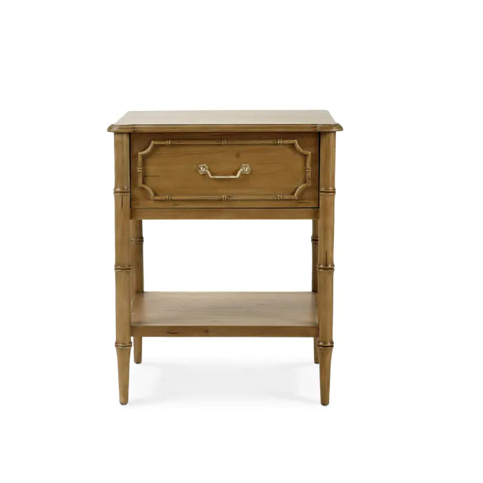 Bramble - Chelsea End Table in Antique French - 76438AFD----- - GreatFurnitureDeal