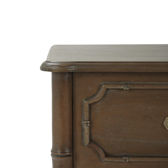 Bramble - Chelsea End Table in Straw Wash - 76438STW----- - GreatFurnitureDeal