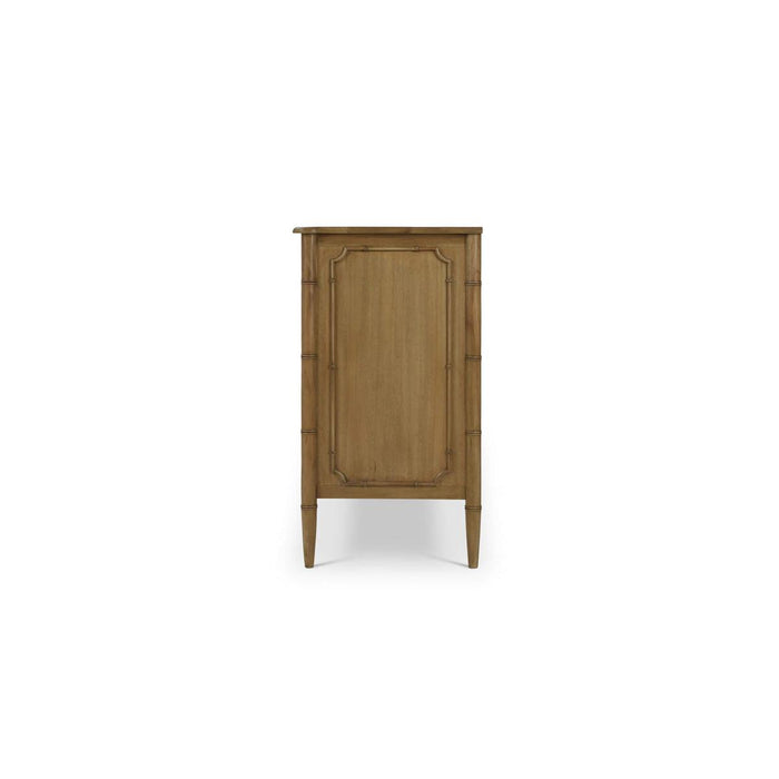 Bramble - Chelsea Largish 6 Drawer Dresser in Antique French Oak - 76439AFD-----