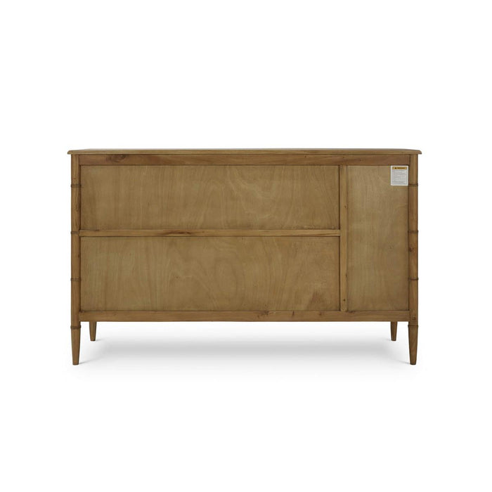 Bramble - Chelsea Largish 6 Drawer Dresser in Antique French Oak - 76439AFD-----