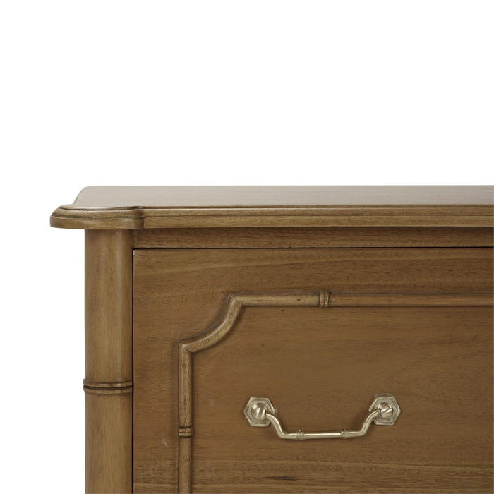 Bramble - Chelsea Largish 6 Drawer Dresser in Antique French Oak - 76439AFD-----