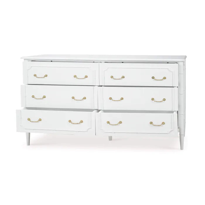 Bramble - Chelsea Largish 6 Drawer Dresser - 76439HRW----LDT - GreatFurnitureDeal