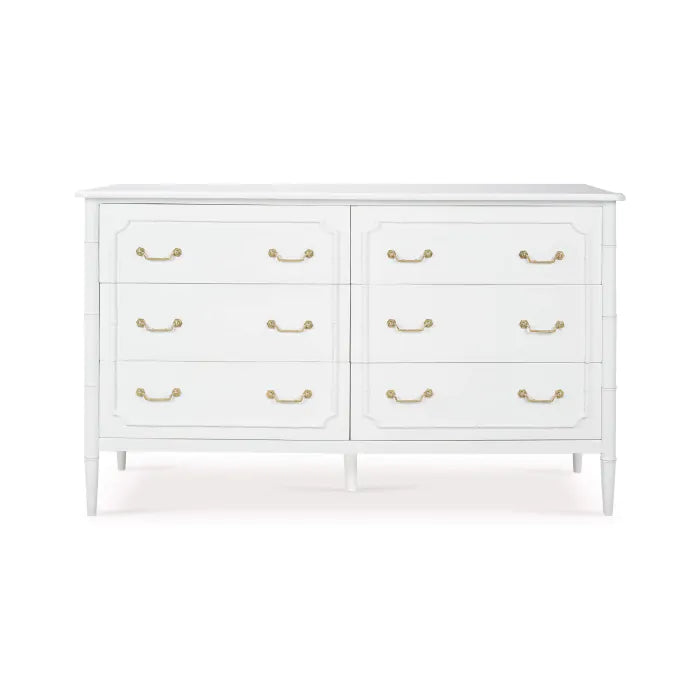 Bramble - Chelsea Largish 6 Drawer Dresser - 76439HRW----LDT - GreatFurnitureDeal