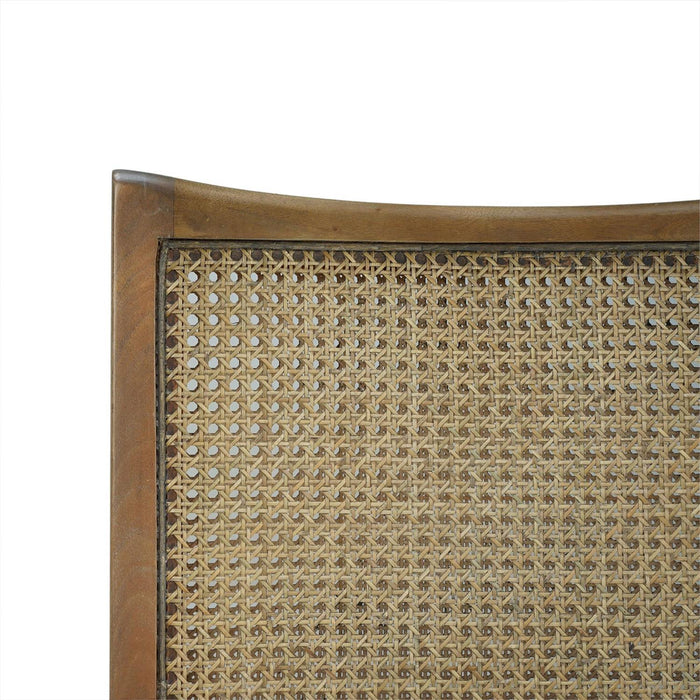 Bramble - Dulwich Dining Chair in Straw Wash w/ Arctic White Performance Fabric (Set of 2) - 76450STWSF204----