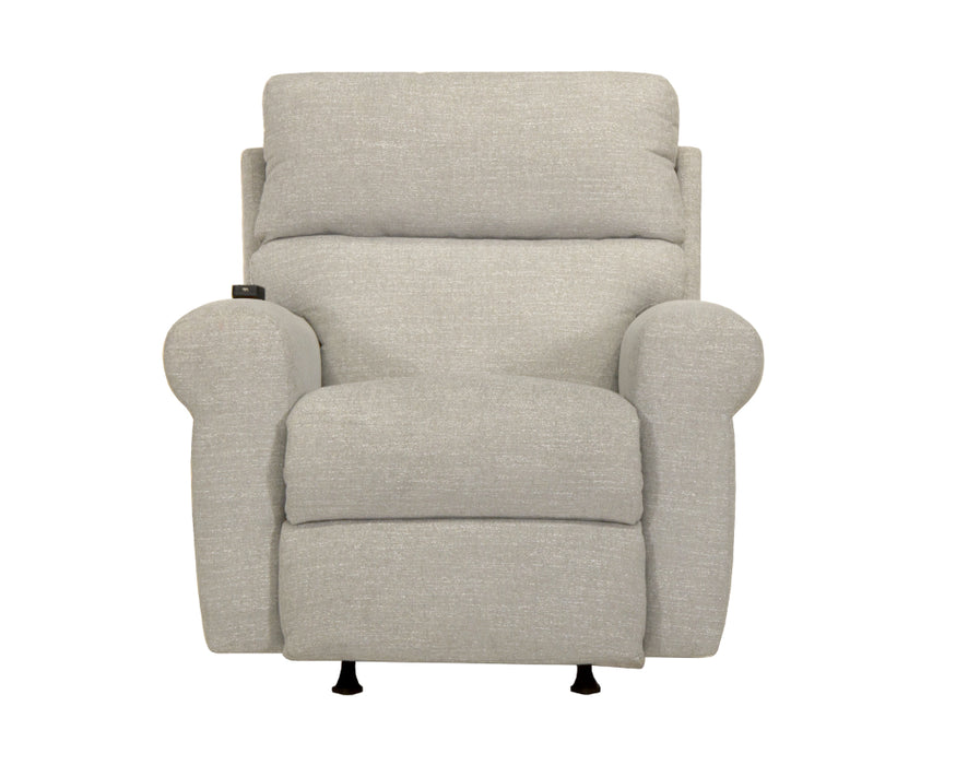 Catnapper - Unity Power Headrest Power Rocker Recliner w/CR3 Heat/Massage in Linen - 764539-2-LINEN - GreatFurnitureDeal