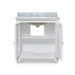 Bramble - Steven Shell Grosvenor Single Vanity w- out Marble & Sink - BR-66455HRW - GreatFurnitureDeal