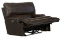 Catnapper - Wembley Power Headrest Power Lumbar Power Leather Recliner in Chocolate - 764580-7-CHOCOLATE-MTO - GreatFurnitureDeal