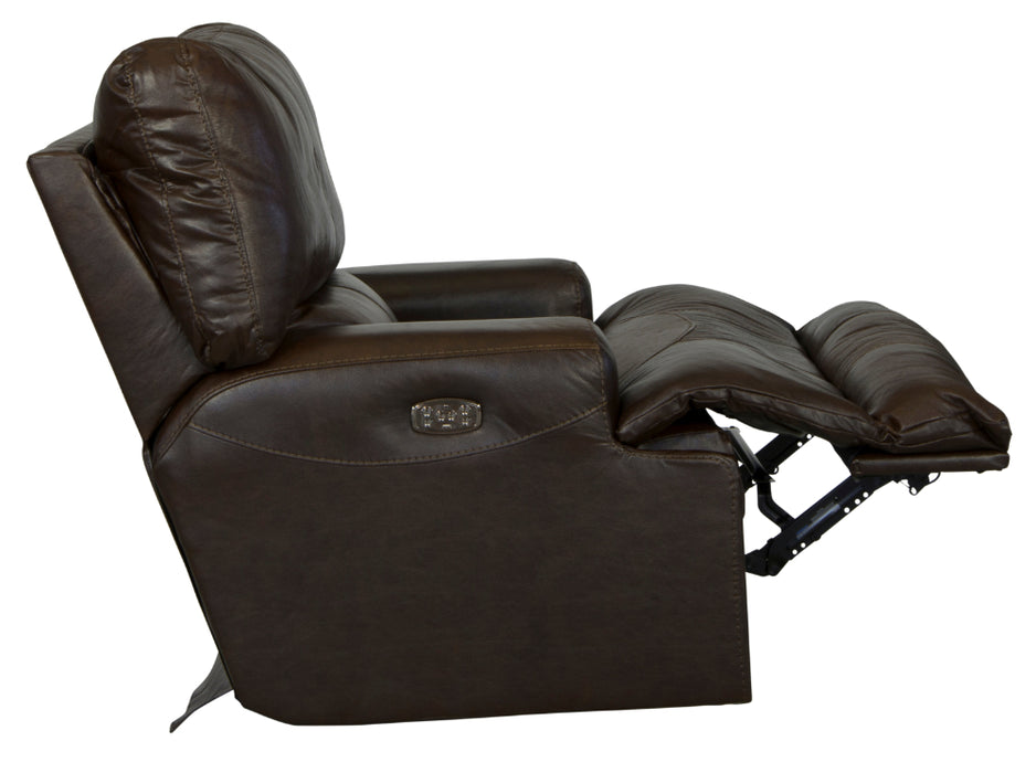 Catnapper - Wembley 3 Piece Power Reclining Living Room Set with Power Headrest & Power Lumbar in Chocolate - 764581-764589-764581-764589-764580-7-CHOCOLATE-CHOCOLATE-MTO