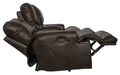 Catnapper - Wembley 2 Piece Lay Flat Reclining Sofa Set in Chocolate - 4581-CHO-2SET - GreatFurnitureDeal
