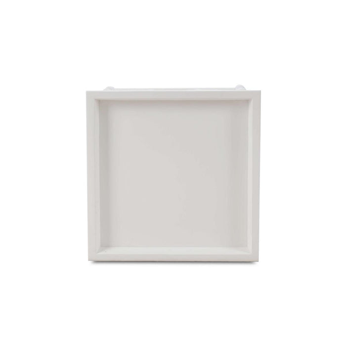 Bramble - Grosvenor End Table in True White - 76463TRW-----