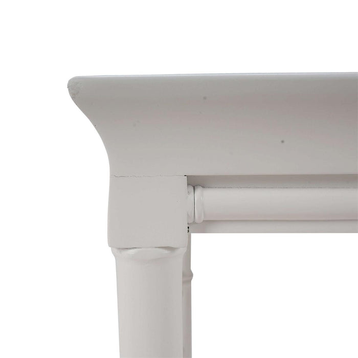 Bramble - Grosvenor End Table in True White - 76463TRW-----