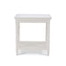 Bramble - Grosvenor End Table in True White - 76463TRW----- - GreatFurnitureDeal