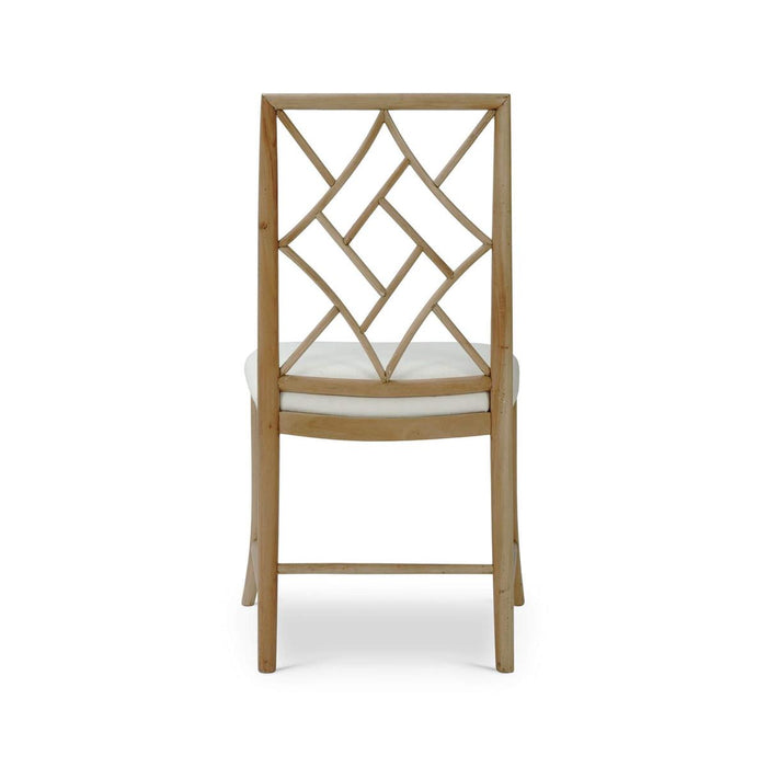 Bramble - Farringdon Dining Chair in Fruitwood w/ Arctic White Performance Fabric (Set of 2) - 76464FRWSF204----