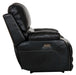 Catnapper - Thornton Power Headrest w-Lumbar Power Lay Flat Recliner in Black - 764762-7-BLACK-MTO - GreatFurnitureDeal