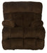 Catnapper - Sterling Power Headrest w-Lumbar Power Lay Flat Recliner w-Dual Heat & Massage in Chocolate - 764788-7-CHOCOLATE - GreatFurnitureDeal