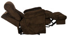 Catnapper - Sterling Power Headrest w-Lumbar Power Lay Flat Recliner w-Dual Heat & Massage in Chocolate - 764788-7-CHOCOLATE - GreatFurnitureDeal