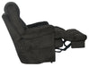 Catnapper - Sterling Power Headrest w-Lumbar Power Lay Flat Recliner w-Dual Heat & Massage in Pewter - 764788-7-PEWTER - GreatFurnitureDeal
